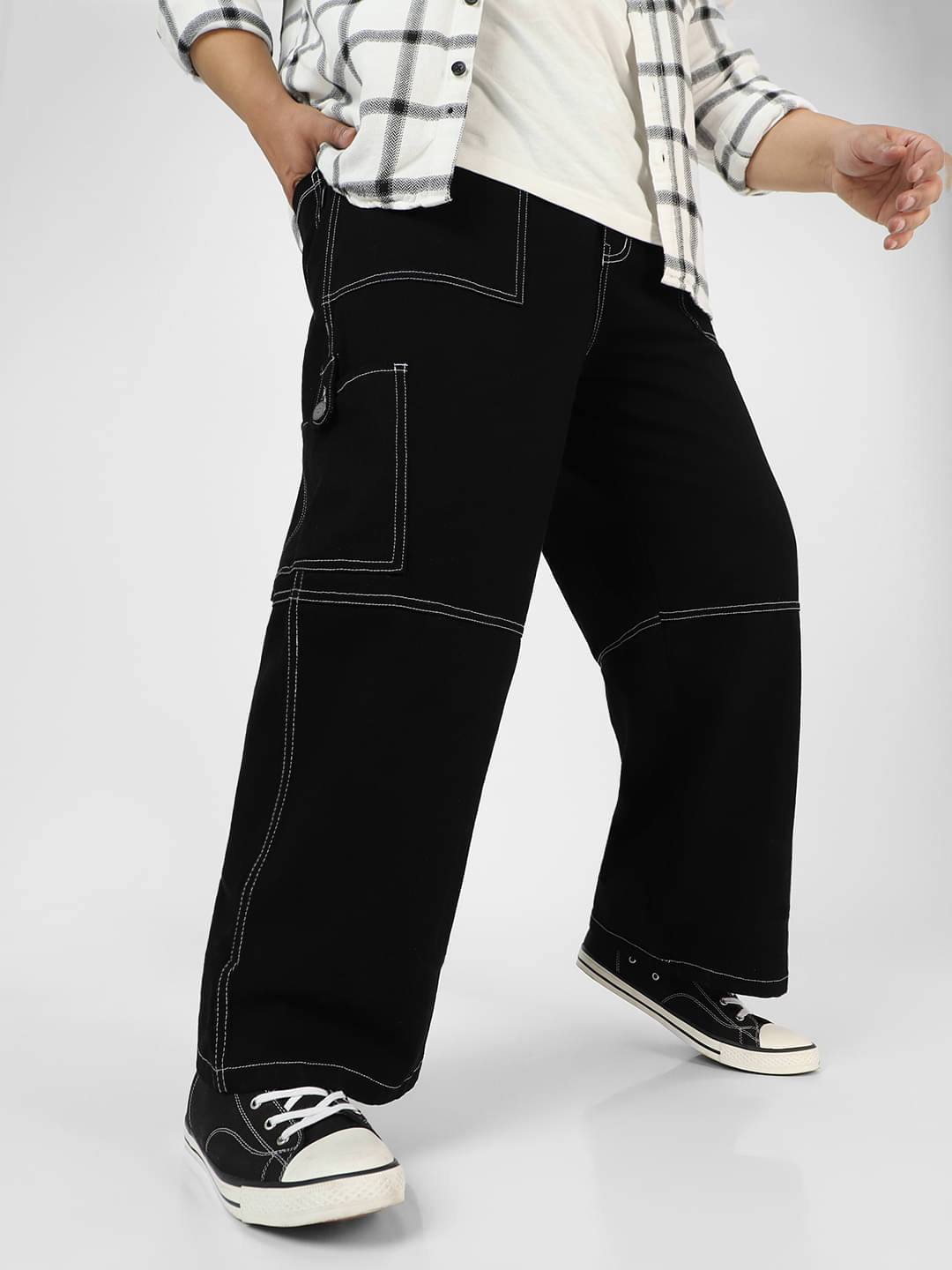 Urbano Plus Relaxed Basic Men's Jeans - Black ( Pack of 1 ) Urbano Plus Relaxed Basic Men's Jeans - Black ( Pack of 1 )