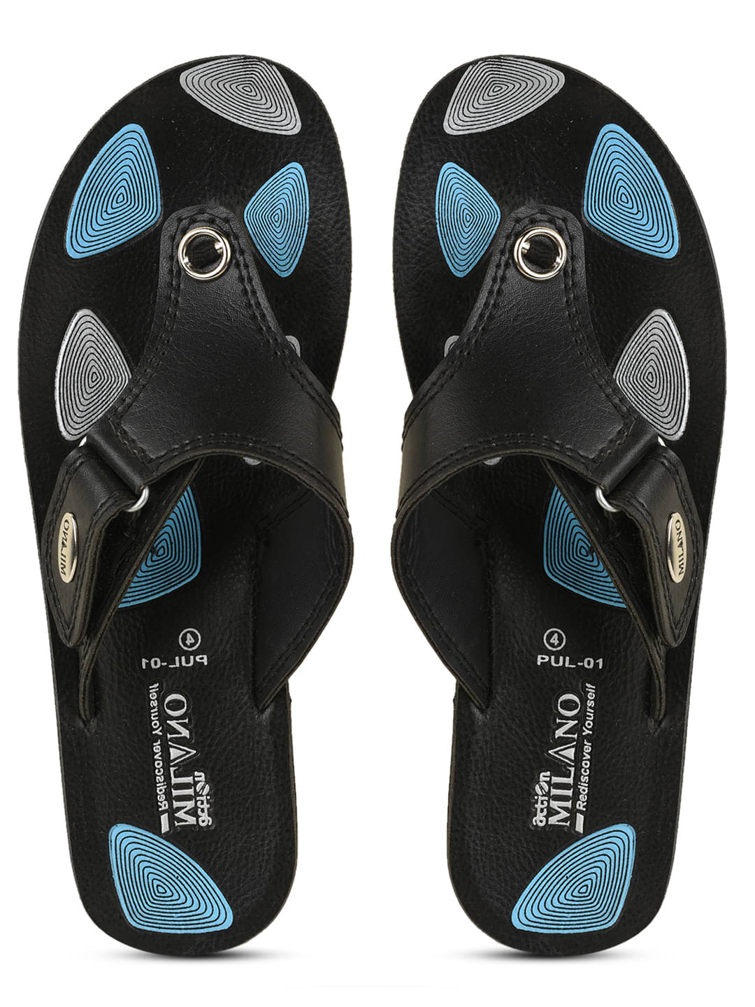     			Action Black Women's Slipper