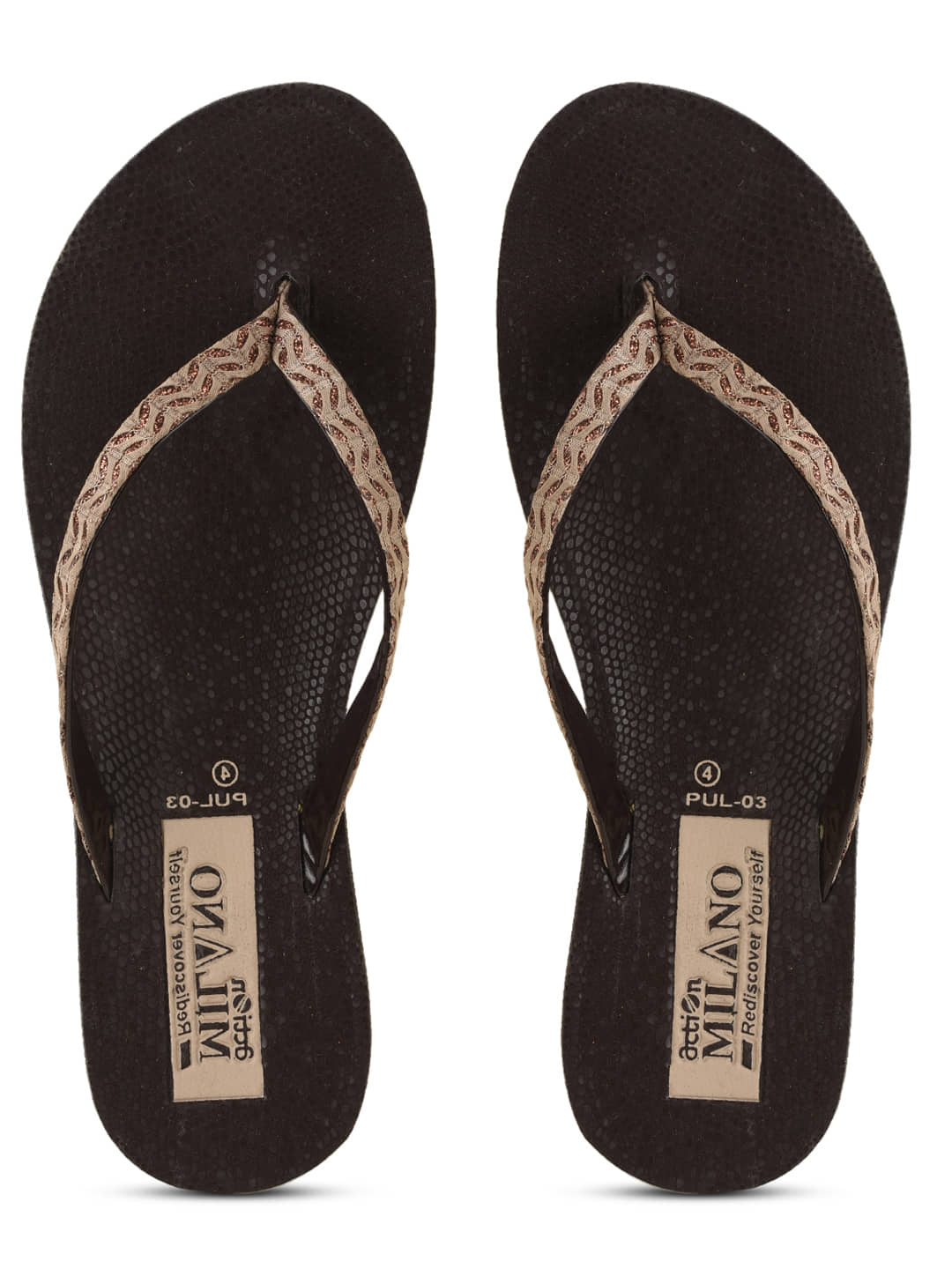 Action Brown Women's Slipper