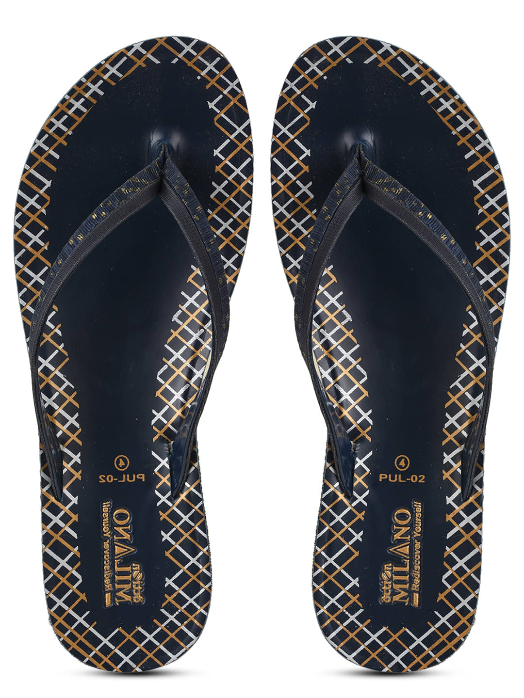 Action Navy Blue Women's Slipper     			Action Navy Blue Women's Slipper