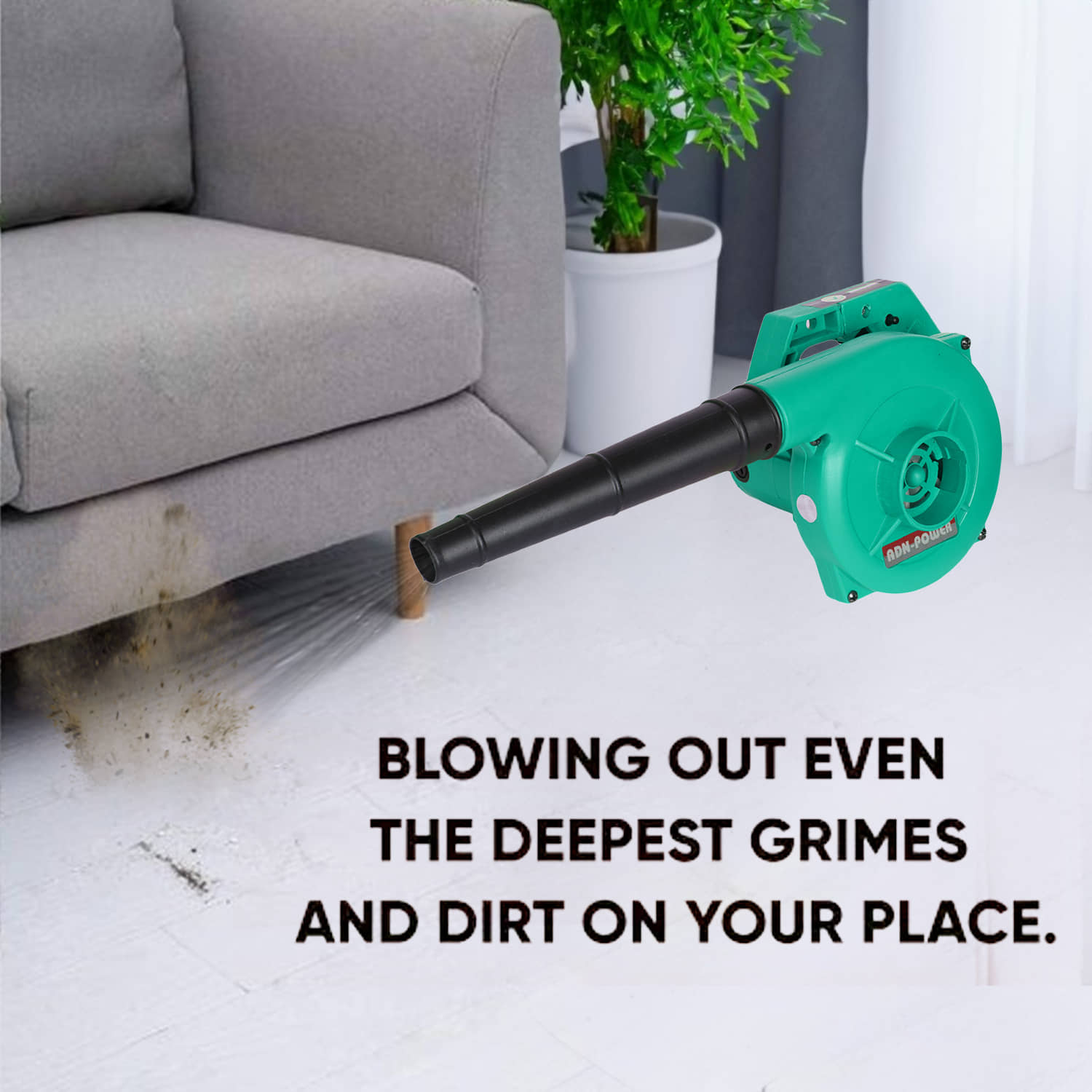 Adn-power - DC 800W/18000RPM 800W Air Blower Without Variable Speed