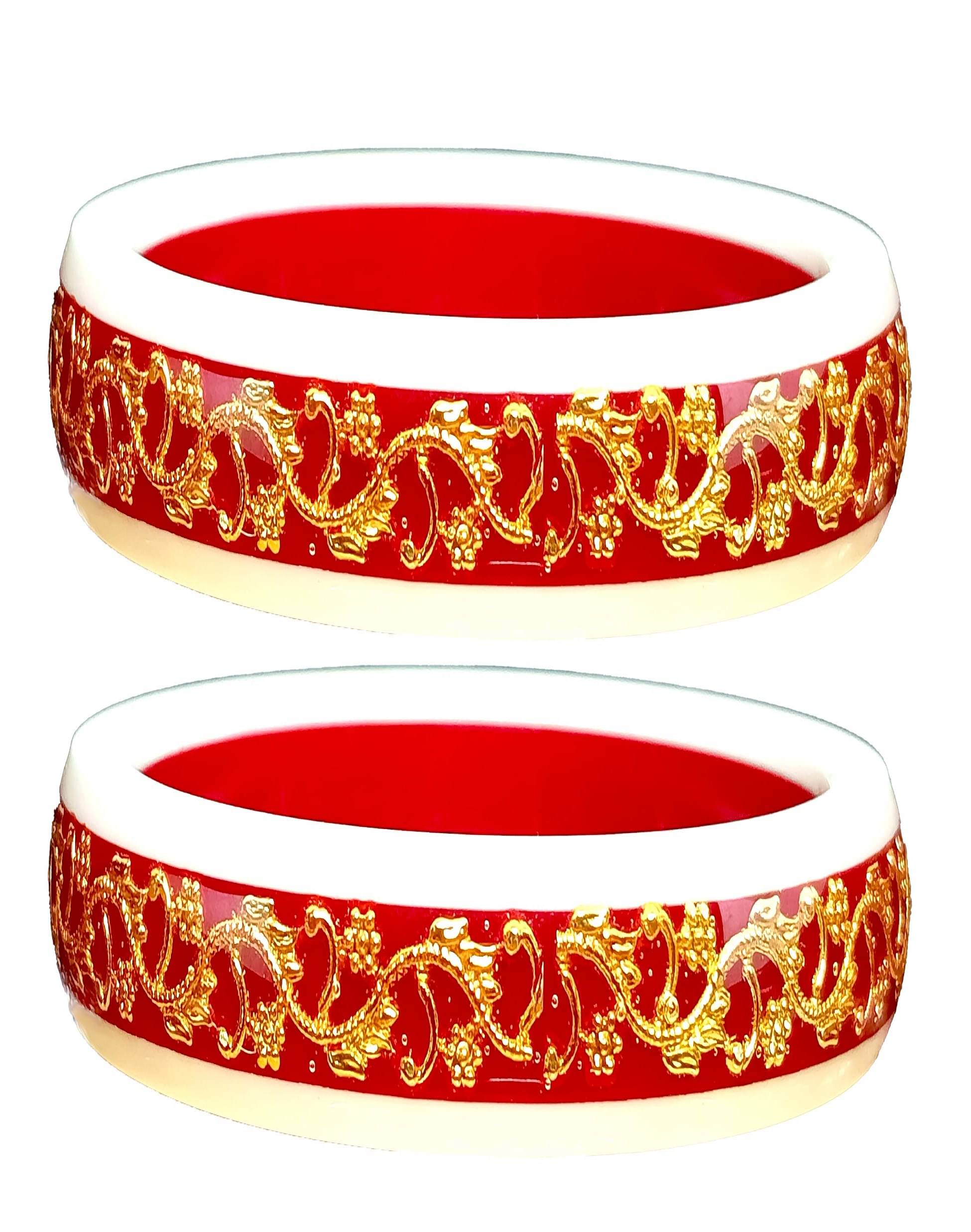 Bovzen Multicolor Bangle ( Pack of 2 ) Bovzen Multicolor Bangle ( Pack of 2 )