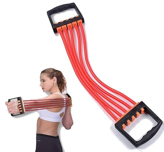 Chest Developer Chest Expander Chest Exerciser Multi Function Exerciser Gym Equipment, Pack of 1 - Sports and Fitness Equipment | Buy online on ZillyBuy