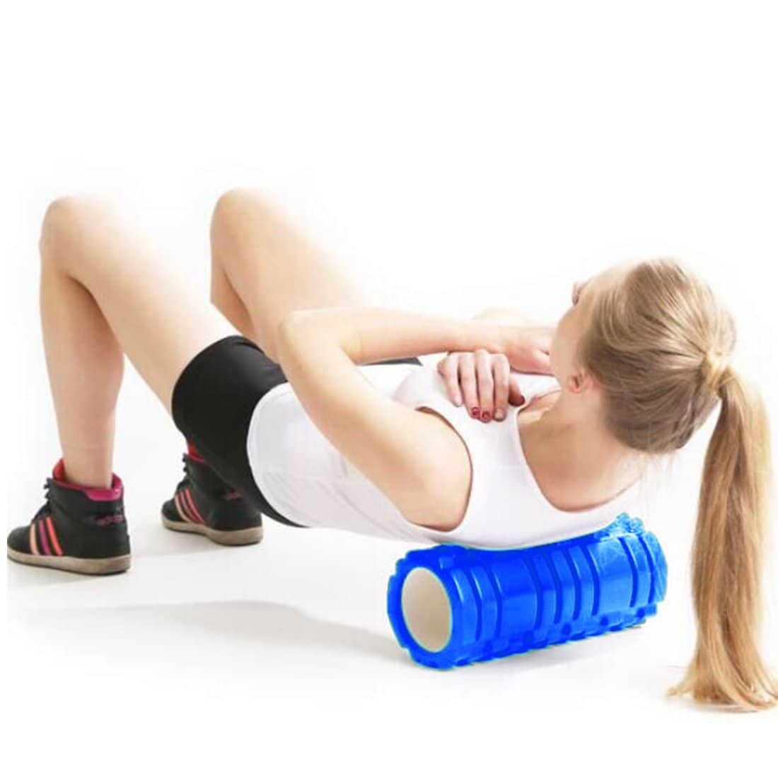 Foam Roller for Back Pain, Deep Tissue Massage and Body Pain High Density Foam Roller for Exercise in Gym, Home Back Roller for Muscle Recovery Massage Roller, Pack of 1 - Sports and Fitness Equipment | Buy online on ZillyBuy