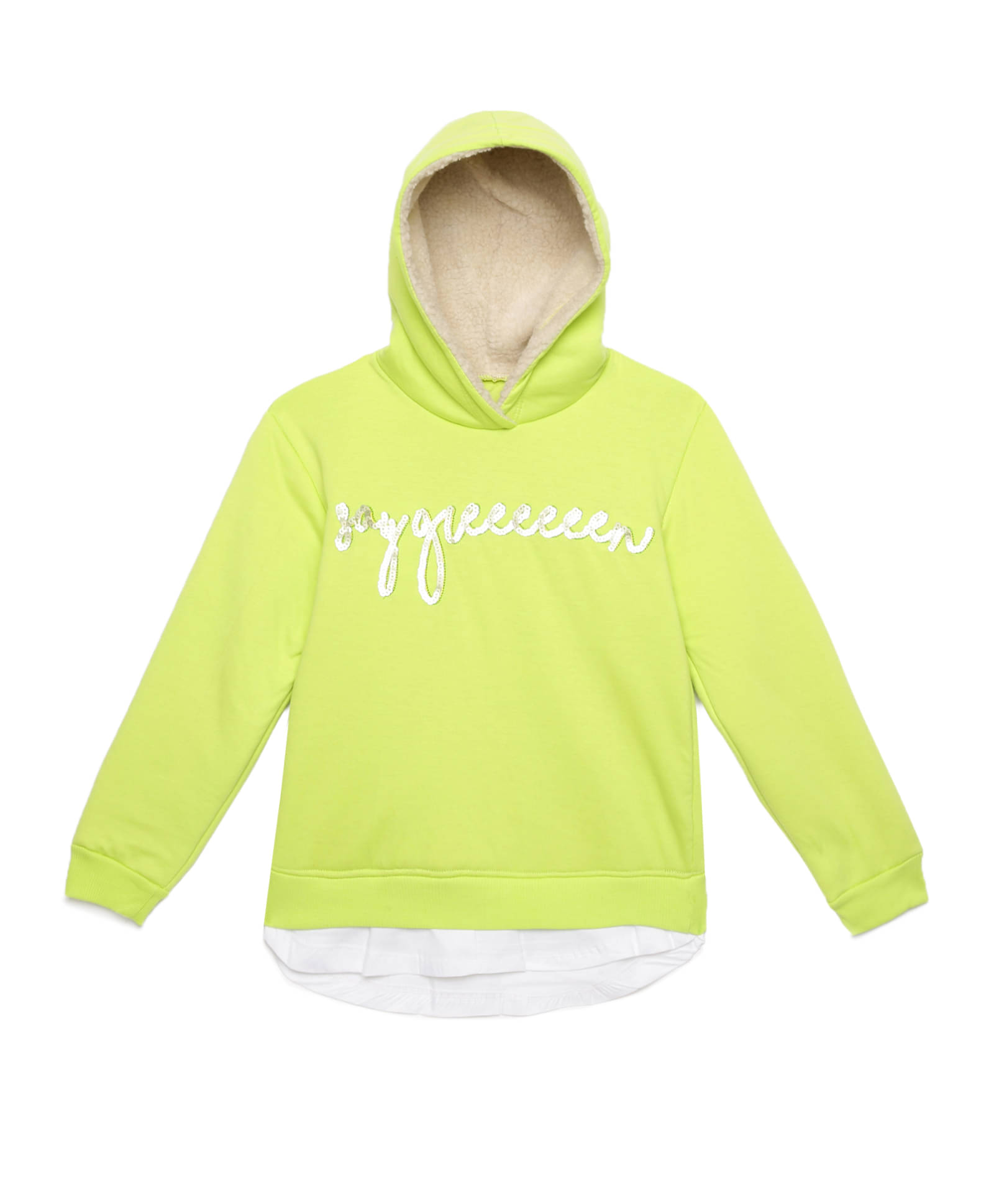 Under Fourteen Only Girls Cotton Sweatshirt ( Green ) Under Fourteen Only Girls Cotton Sweatshirt ( Green )