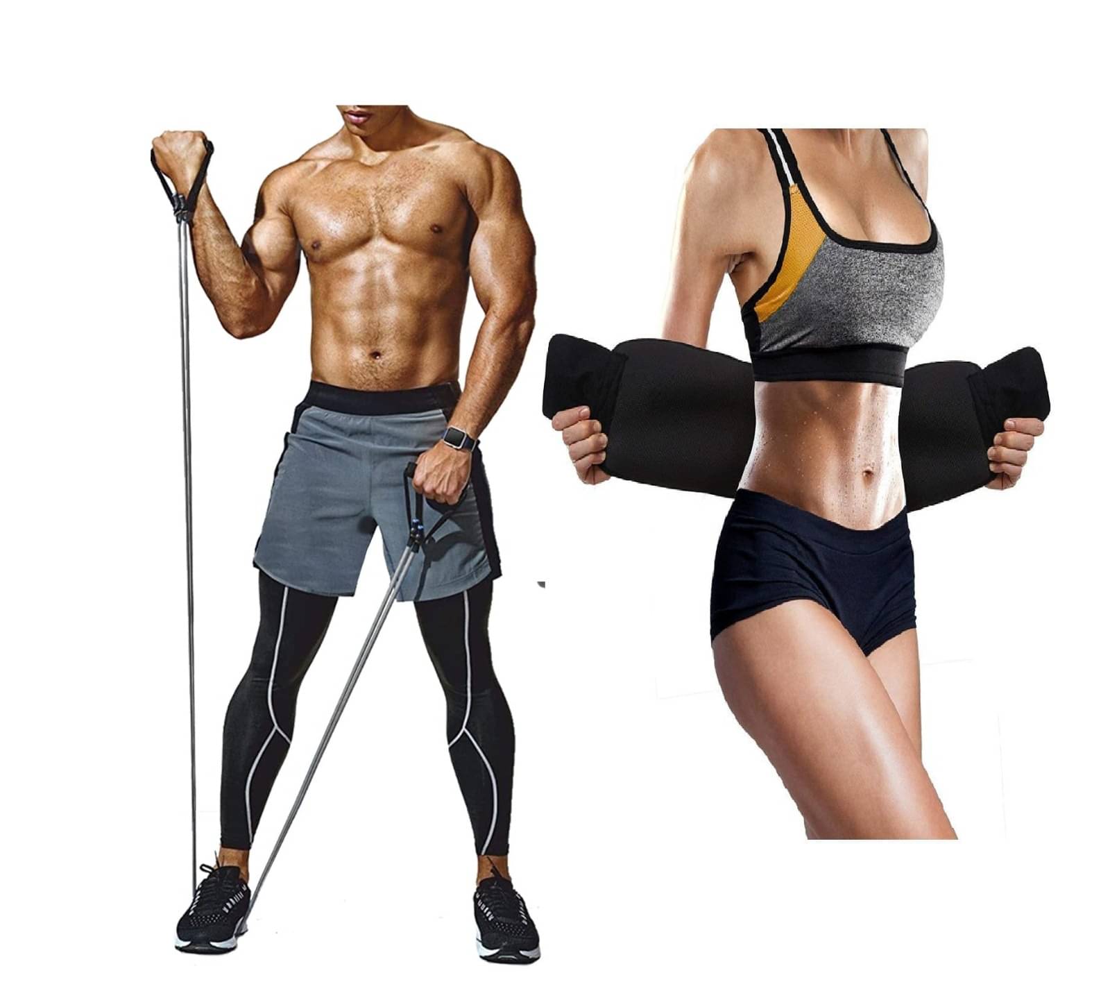 HORSE FIT Combo Pack  Belt & Double Toning Resistance Band Tube Heavy Quality for Fat Loss, Tummy Trimming, for Both Men and Women( Belt & Toning Tube) Black     			HORSE FIT Combo Pack  Belt & Double Toning Resistance Band Tube Heavy Quality for Fat Loss, Tummy Trimming, for Both Men and Women( Belt & Toning Tube) Black