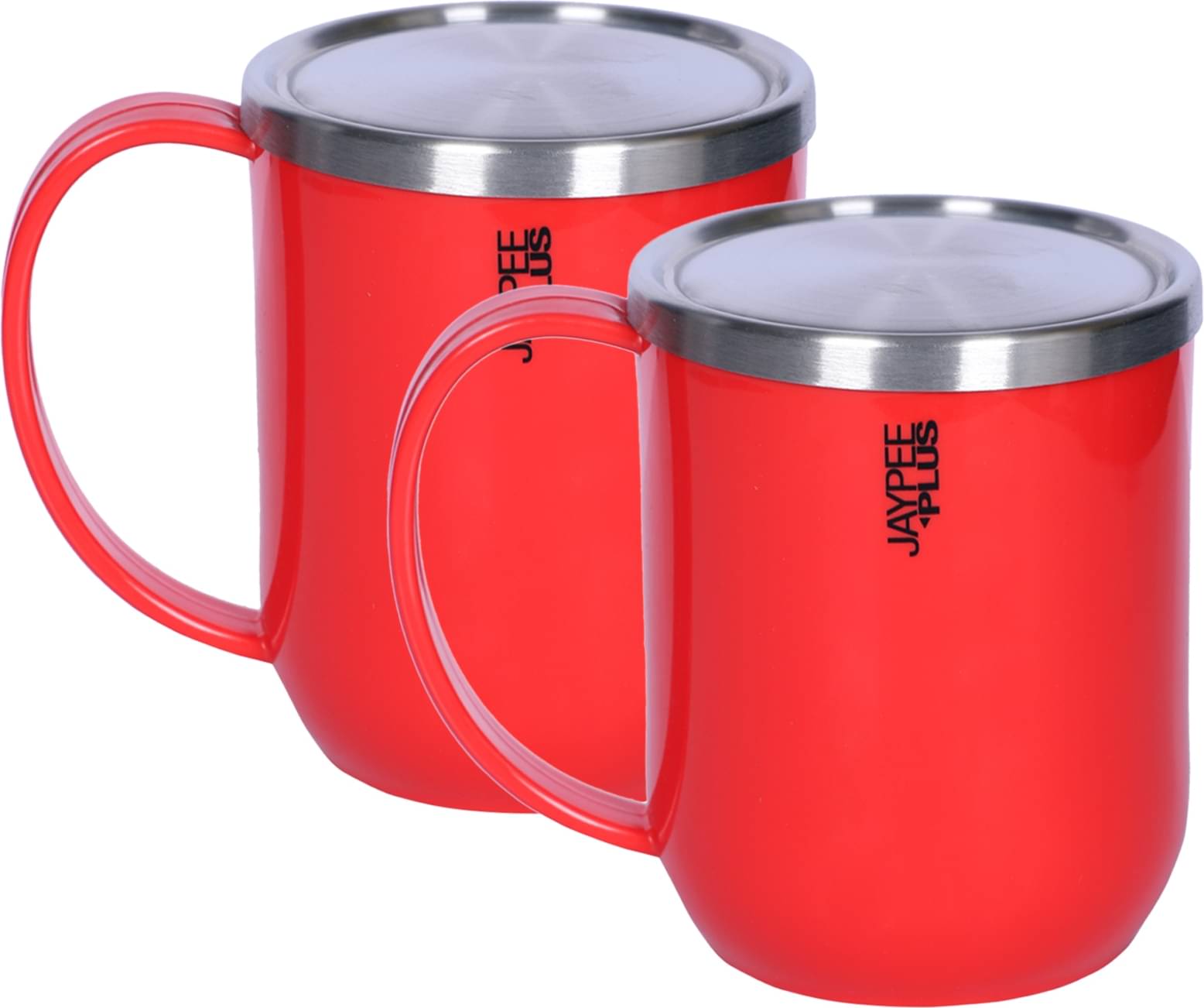     			Jaypee Plus CUPSHUP RED Solid Stainless Steel Coffee Mug 800 mL ( Pack of 2 )