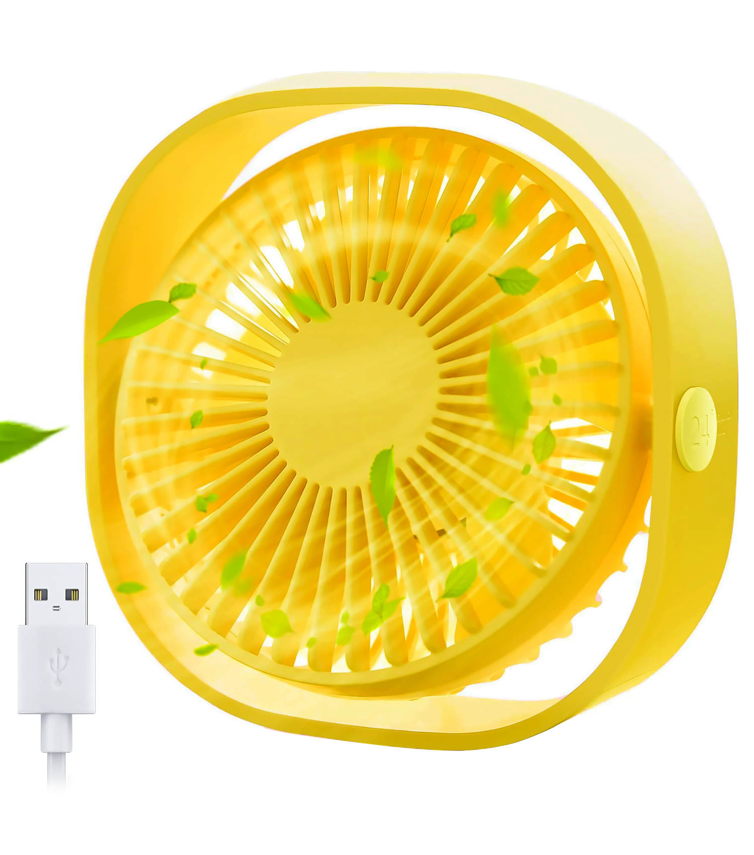     			Mini Desk Fan has Strong wind with 360 Degree Adjustable design.
