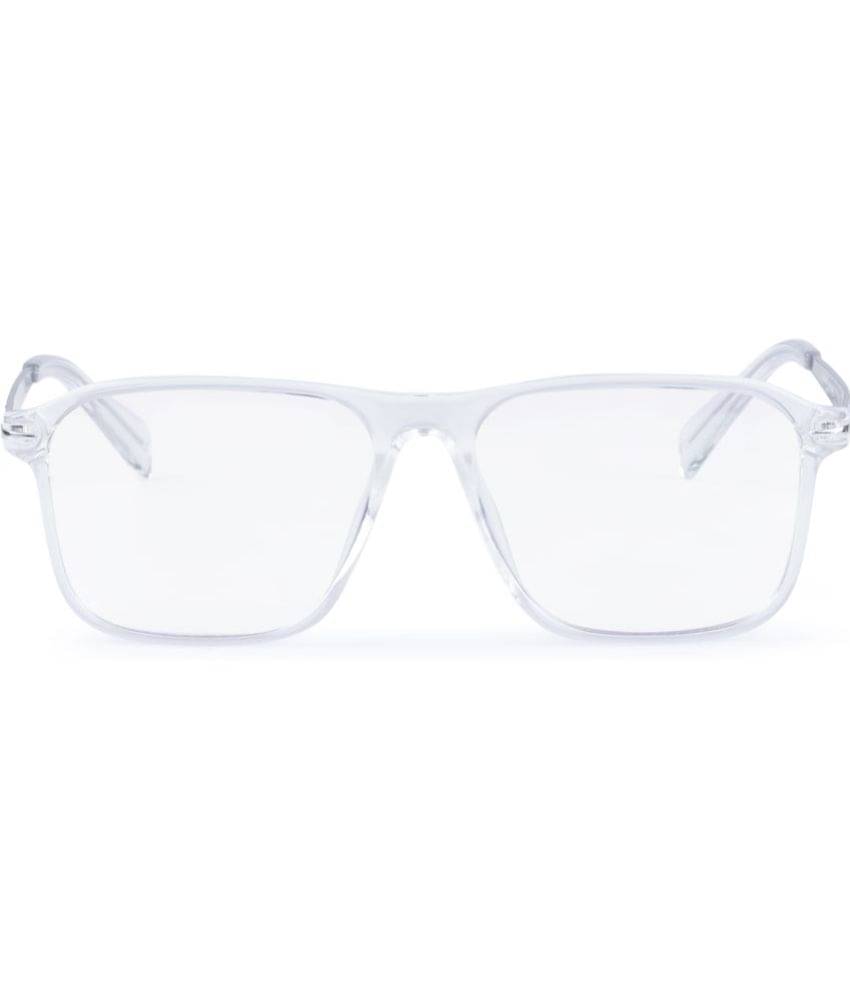 Redex White Square Eyeglass Frame ( Pack of 1 ) Redex White Square Eyeglass Frame ( Pack of 1 )