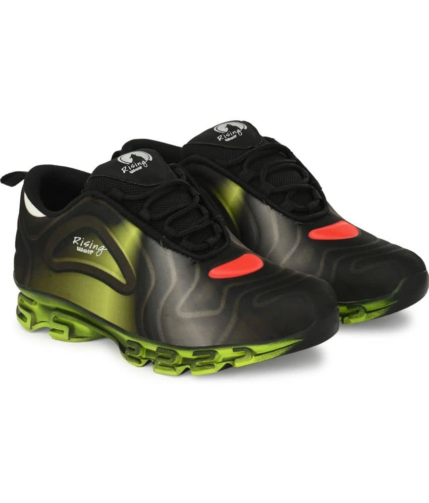 Rising Wolf 703-Green Green Men's Lifestyle Shoes - Casual Shoes | Buy online on ZillyBuy