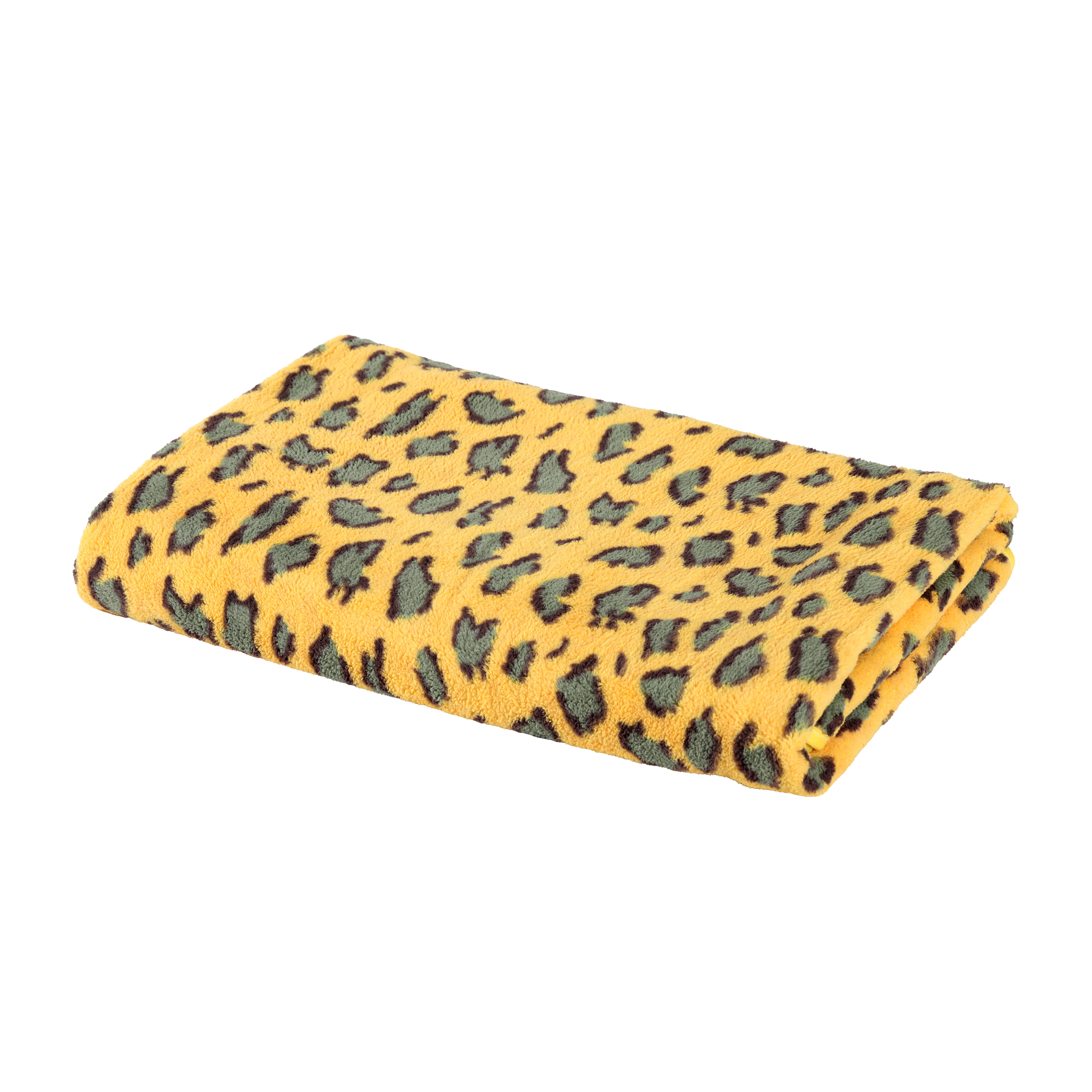     			Satisfyn Microfibre Animal 400 -GSM Bath Towel ( Pack of 1 ) - Yellow