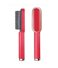 Shopeleven Hair Straightener Red Hair Straightener