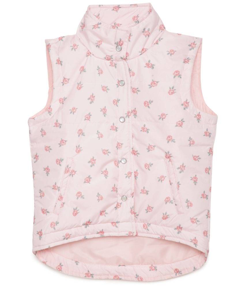 Under Fourteen Only Girls Polyester Light Weight Jacket For ( Pack of 1 , Pink ) Under Fourteen Only Girls Polyester Light Weight Jacket For ( Pack of 1 , Pink )