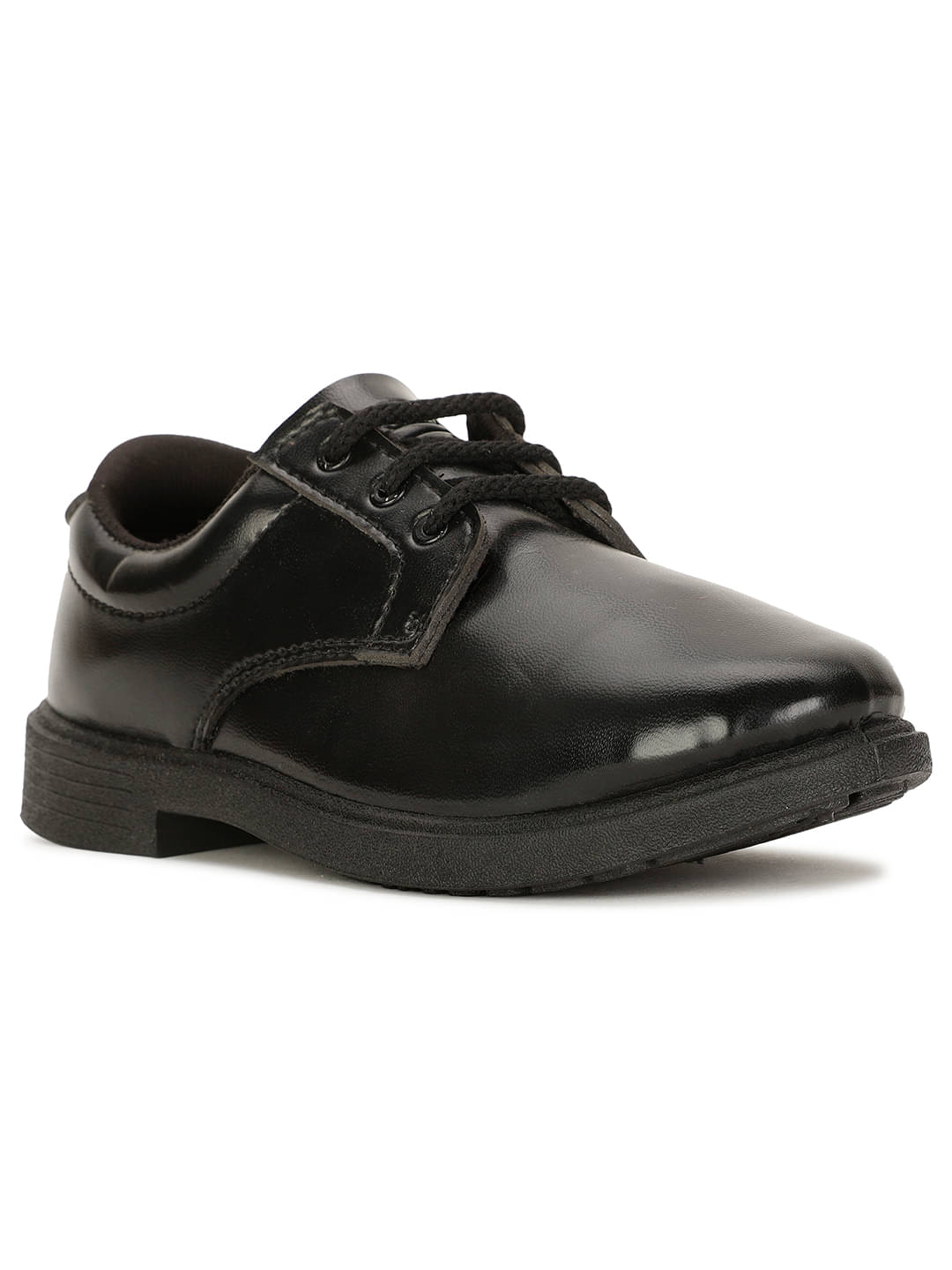     			Bata - Black Boy's School Shoes ( 1 Pair )