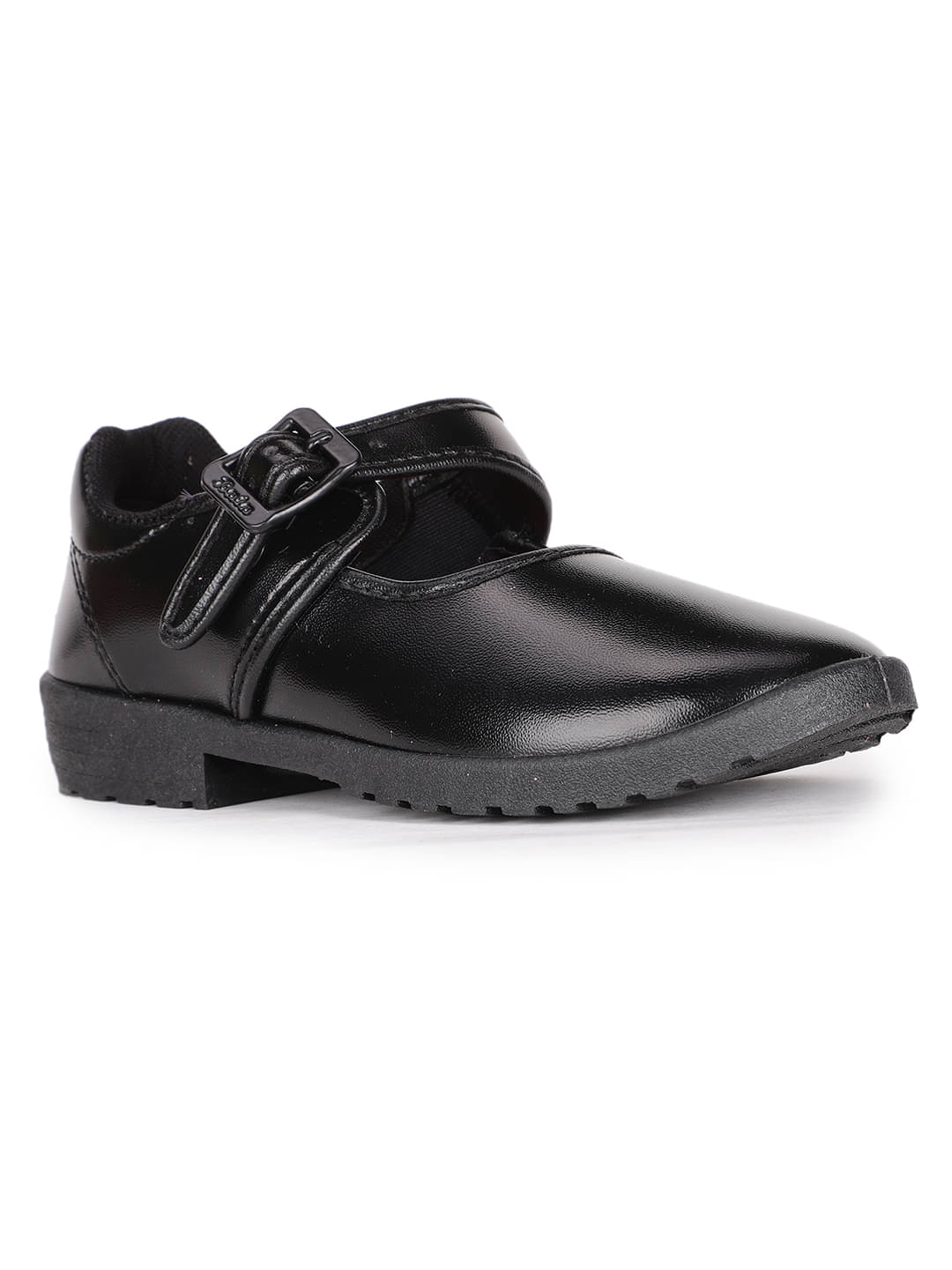     			Bata - Black Girl's School Shoes ( 1 Pair )