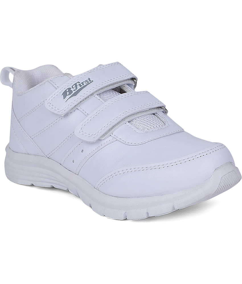 Bata - White Boy's School Shoes ( 1 Pair ) - Formal Shoes | Buy online on ZillyBuy