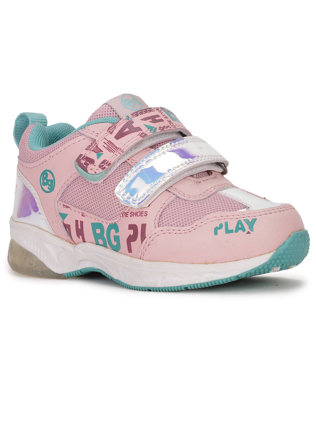     			Bubble Gummers by BATA - Pink Girl's Sneakers ( 1 Pair )