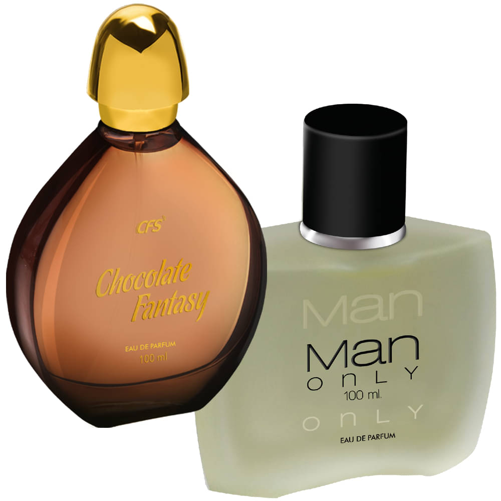     			CFS Chocolate Fantasy & Man Only Black EDP Long Lasting Perfume