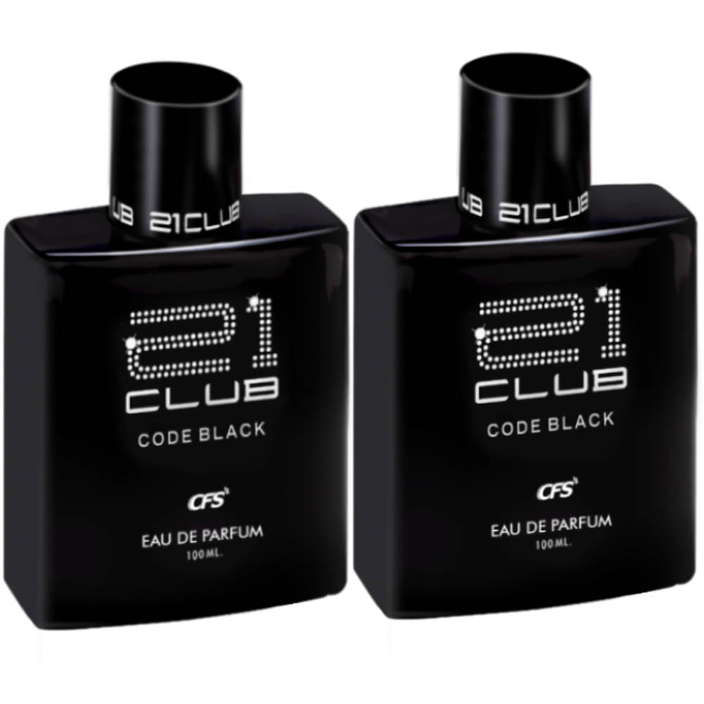     			CFS Code Black  & Black EDP Long Lasting Perfume