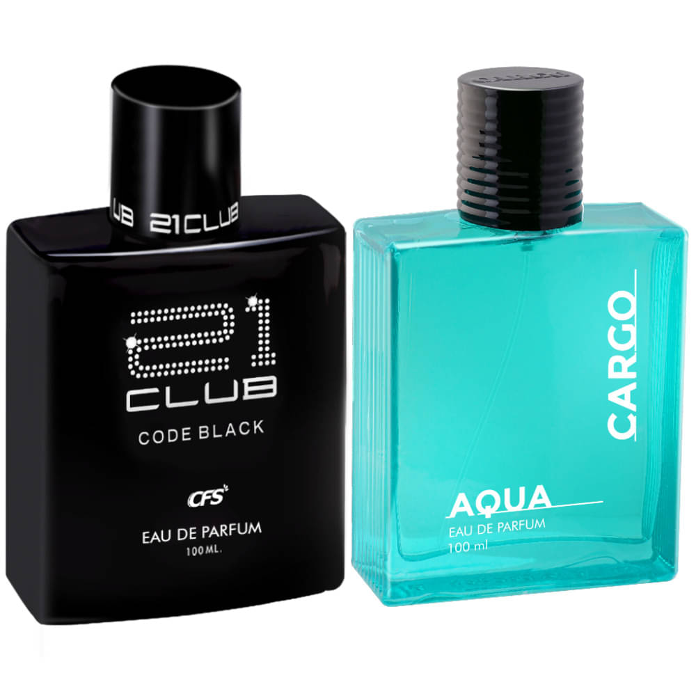     			CFS Code Black  & Cargo Aqua EDP Long Lasting Perfume