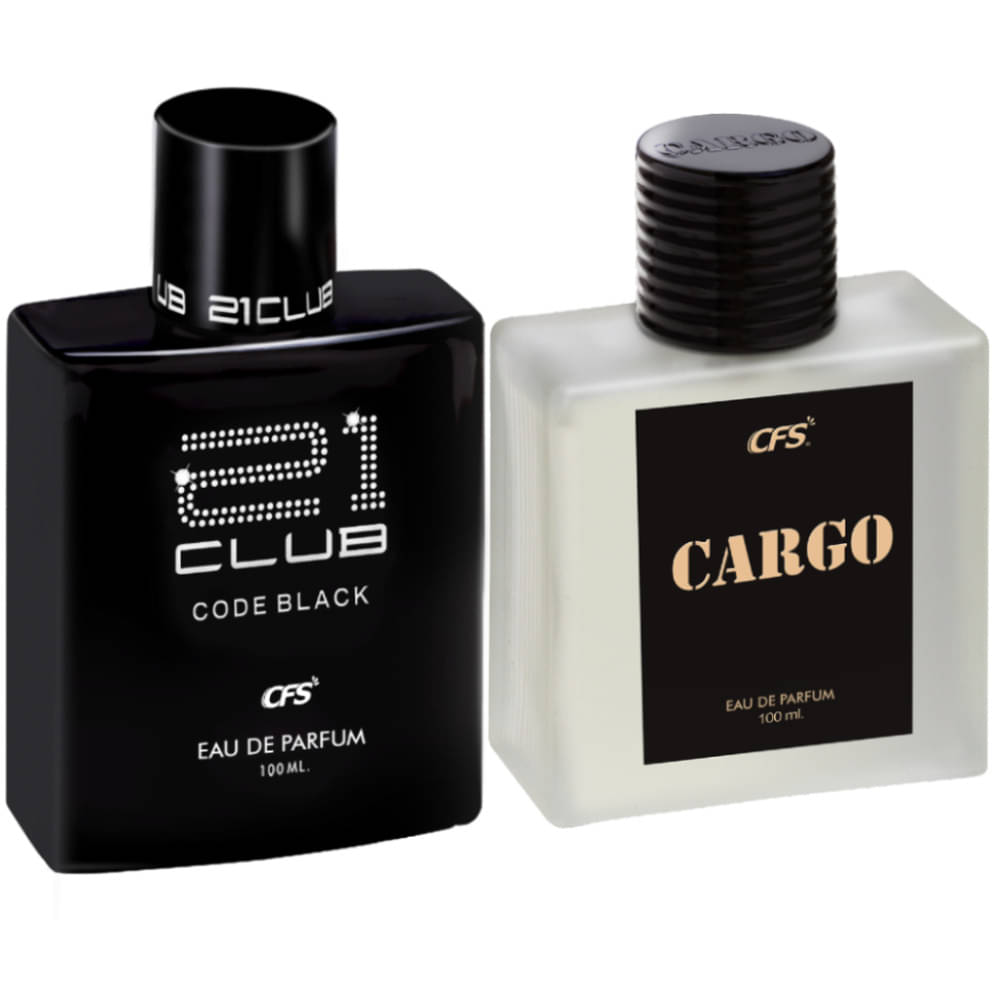     			CFS Code Black  & Cargo Black EDP Long Lasting Perfume