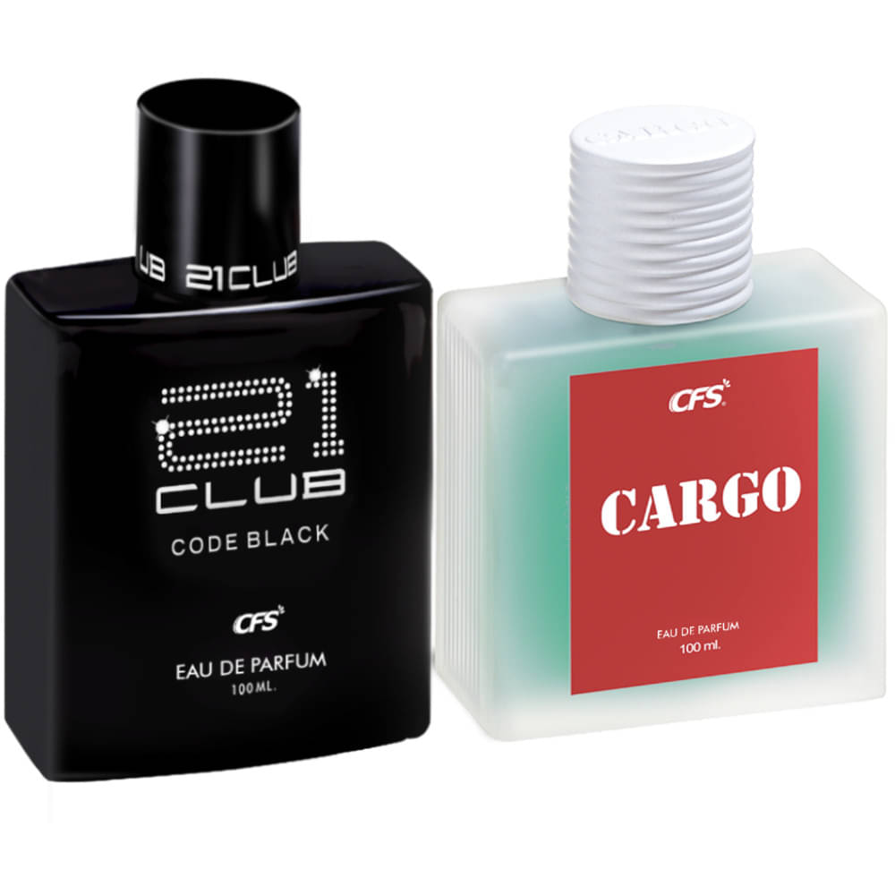     			CFS Code Black  & Cargo Blue EDP Long Lasting Perfume