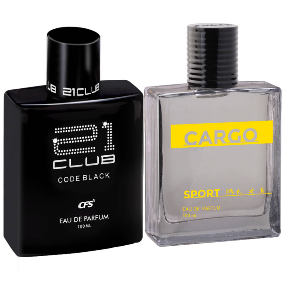     			CFS Code Black  & Cargo Sport EDP Long Lasting Perfume