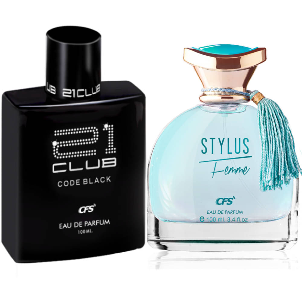     			CFS Code Black  & Stylus Blue EDP Long Lasting Perfume