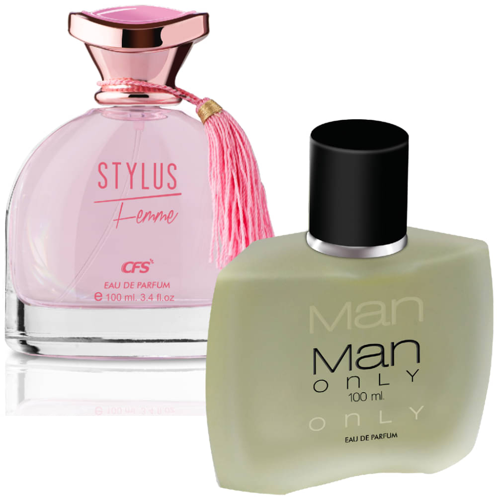     			CFS Stylus Pink & Man Only Black EDP Long Lasting Perfume
