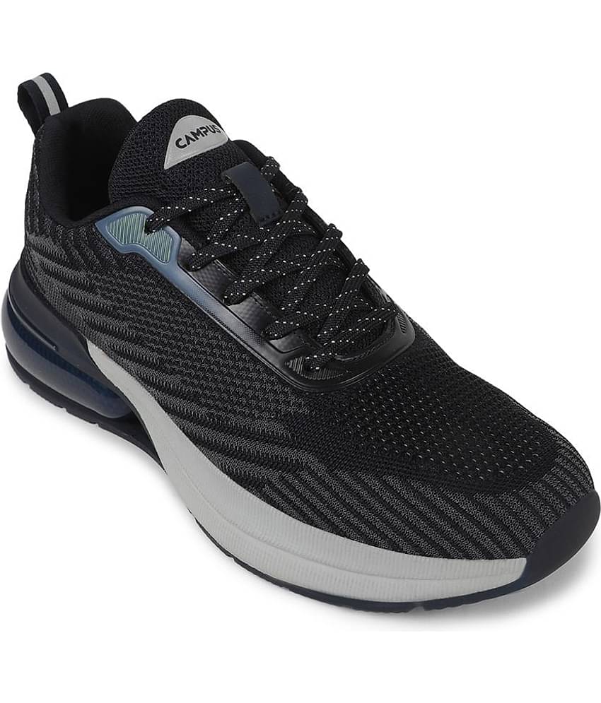 Campus SUMMIT Black Men's Sports Running Shoes