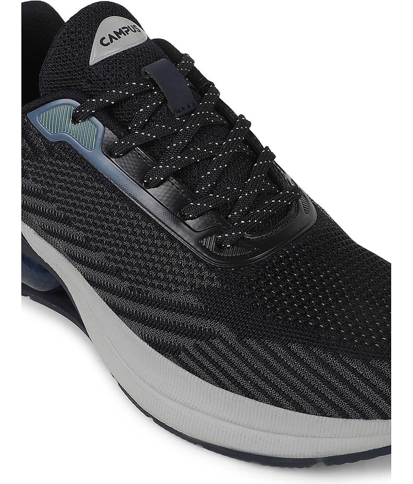 Campus SUMMIT Black Men's Sports Running Shoes