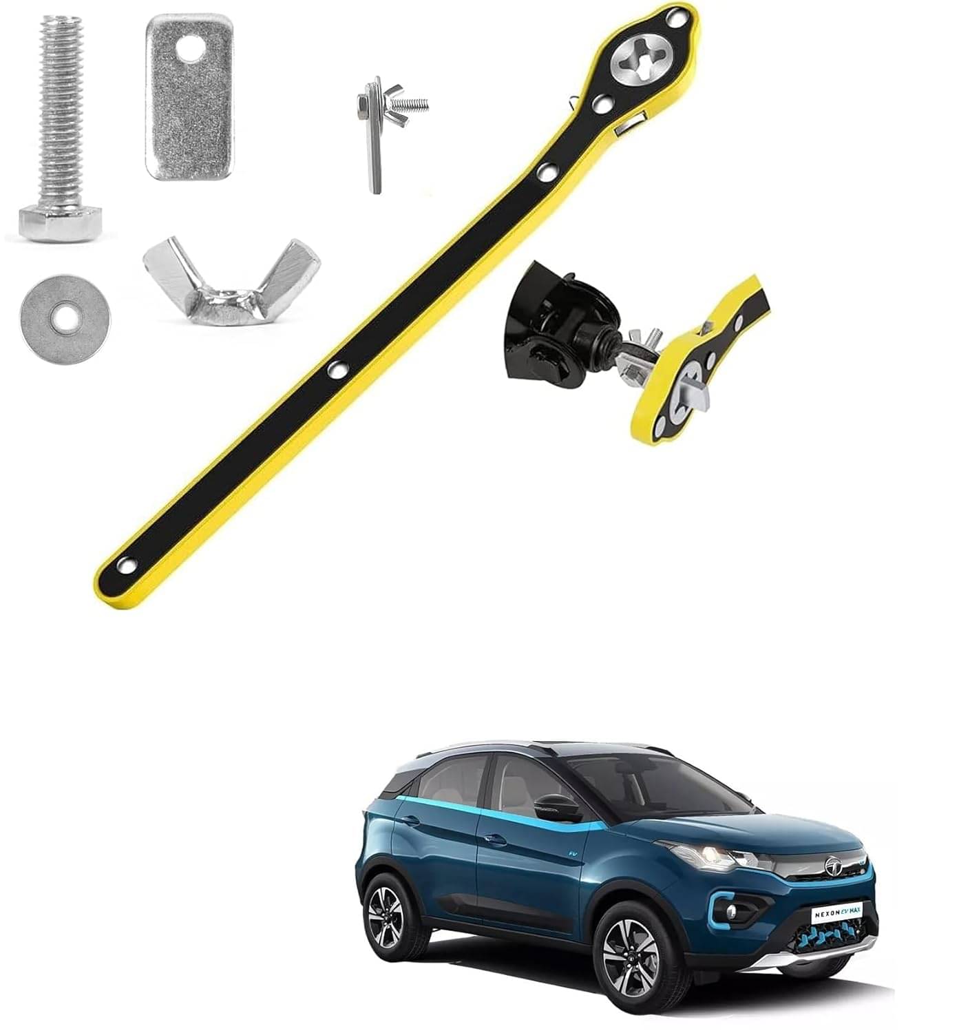     			Car Jack Wrench Effortlessly Lift and Repair with Labor-Saving Power Universal car jack lifter 360 Degree Swivel for Tire Wheel Your Ultimate Repair Tool