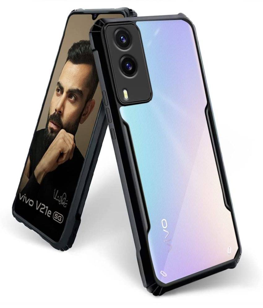 Case Vault Covers Shock Proof Case Compatible For Polycarbonate Vivo V21e 5G ( Pack of 1 ) Case Vault Covers Shock Proof Case Compatible For Polycarbonate Vivo V21e 5G ( Pack of 1 )