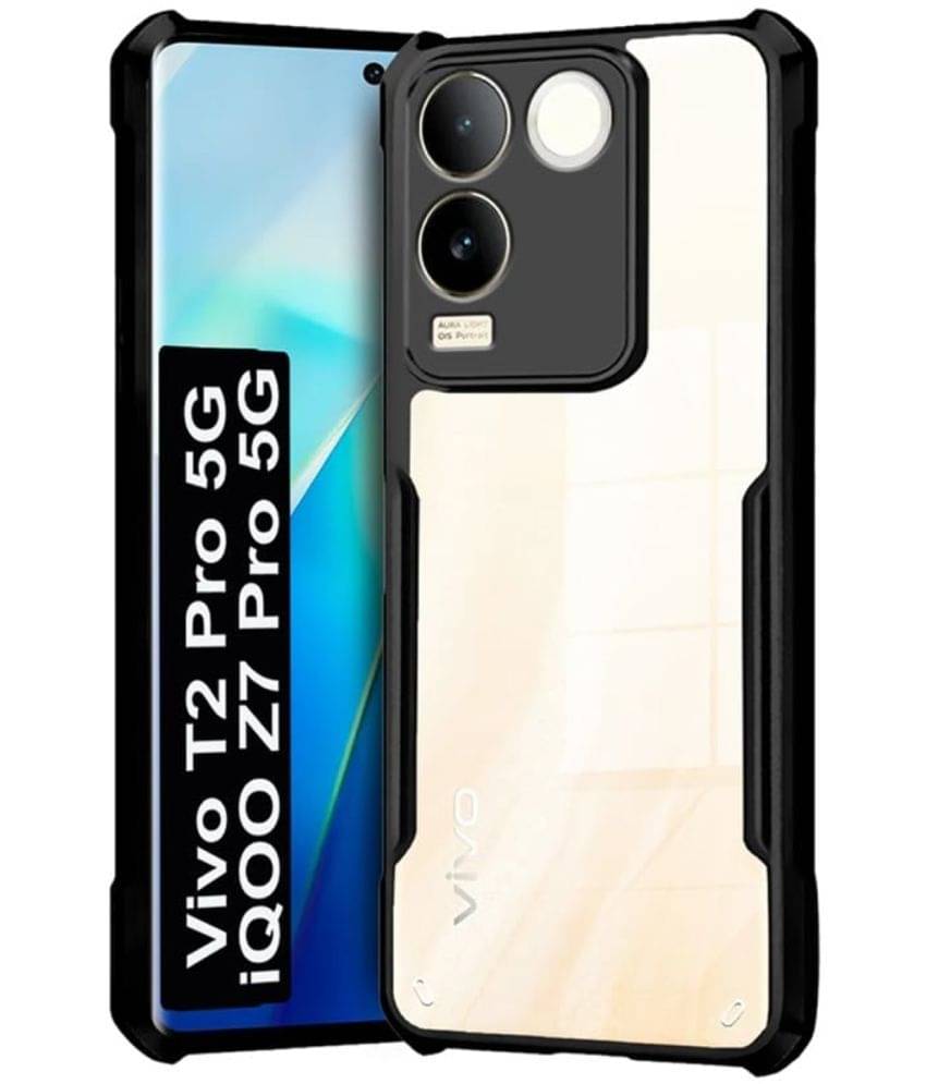 Case Vault Covers Shock Proof Case Compatible For Polycarbonate iQOO Z7 Pro 5G ( Pack of 1 ) Case Vault Covers Shock Proof Case Compatible For Polycarbonate iQOO Z7 Pro 5G ( Pack of 1 )
