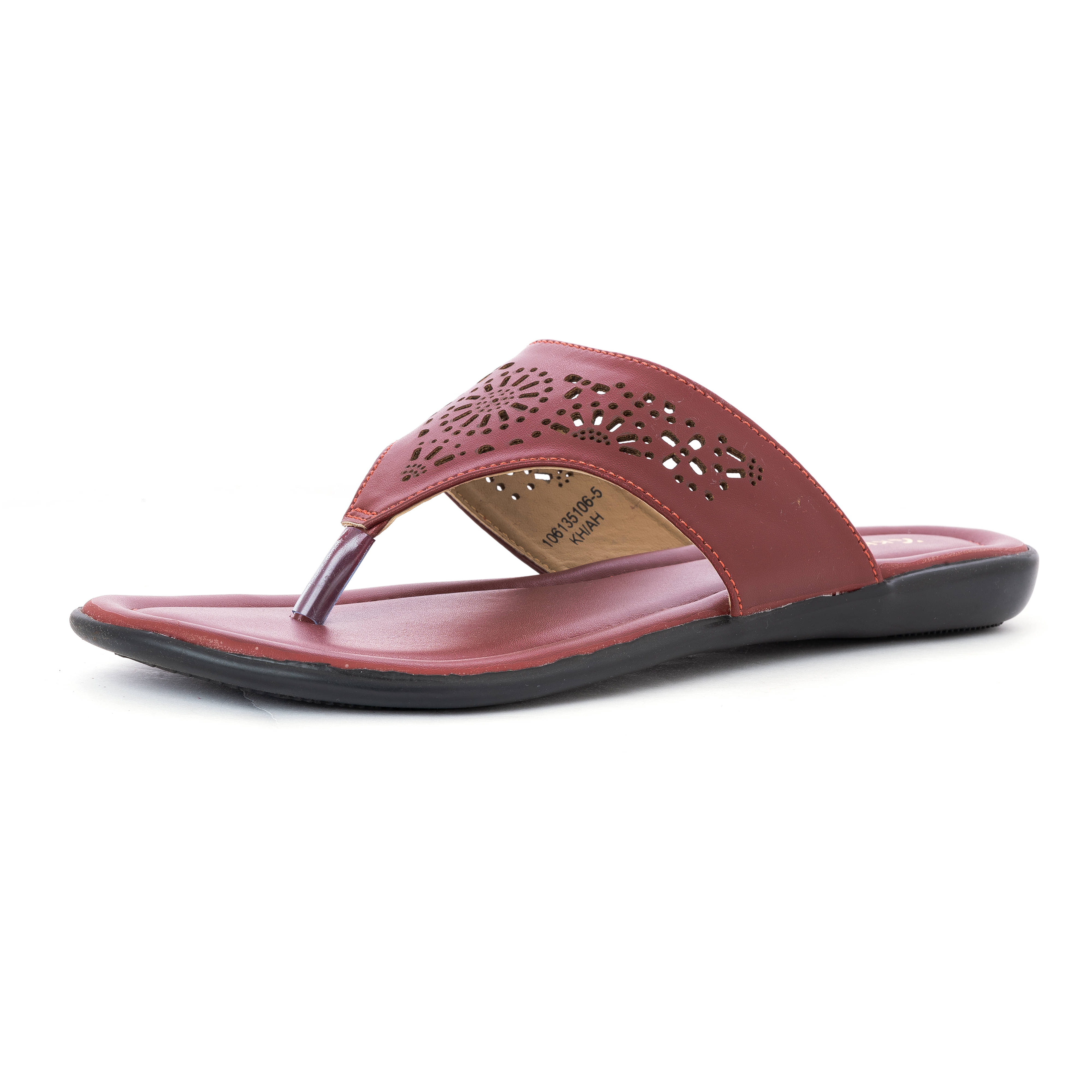 KHADIM Maroon Women's Flats     			KHADIM Maroon Women's Flats