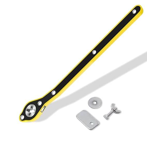     			Labor Saving Hand Car Jack Wrench/Wrench/Jack Ratchet Wrench for Car, Long Handle for Scissor Jack, Pack of 1