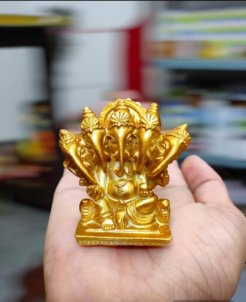     			PAYSTORE Resin Lord Ganesha Idol ( 5 cm )