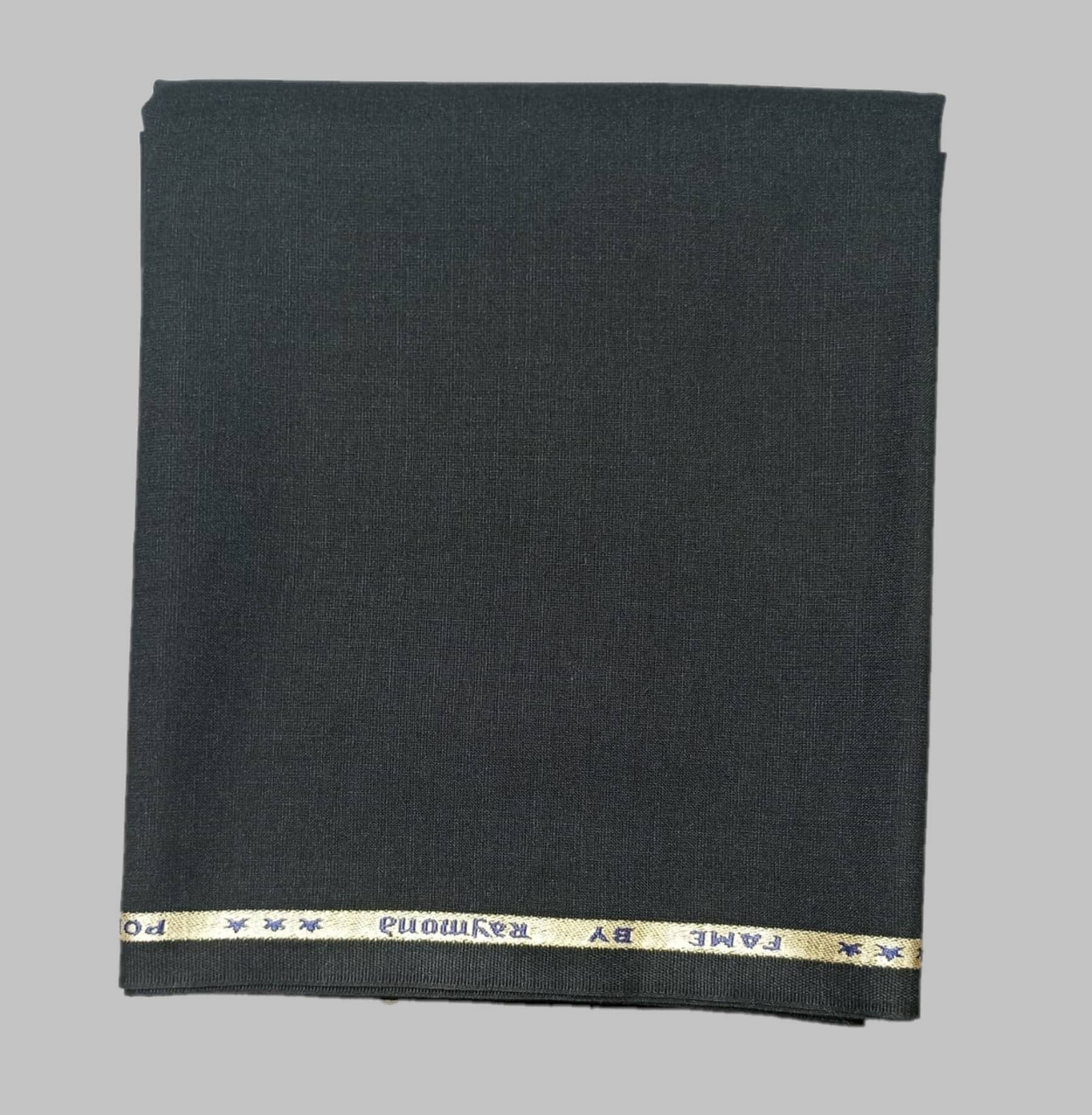     			Raymond Dark Grey Polyester Blend Men's Unstitched Pant Piece ( Pack of 1 )