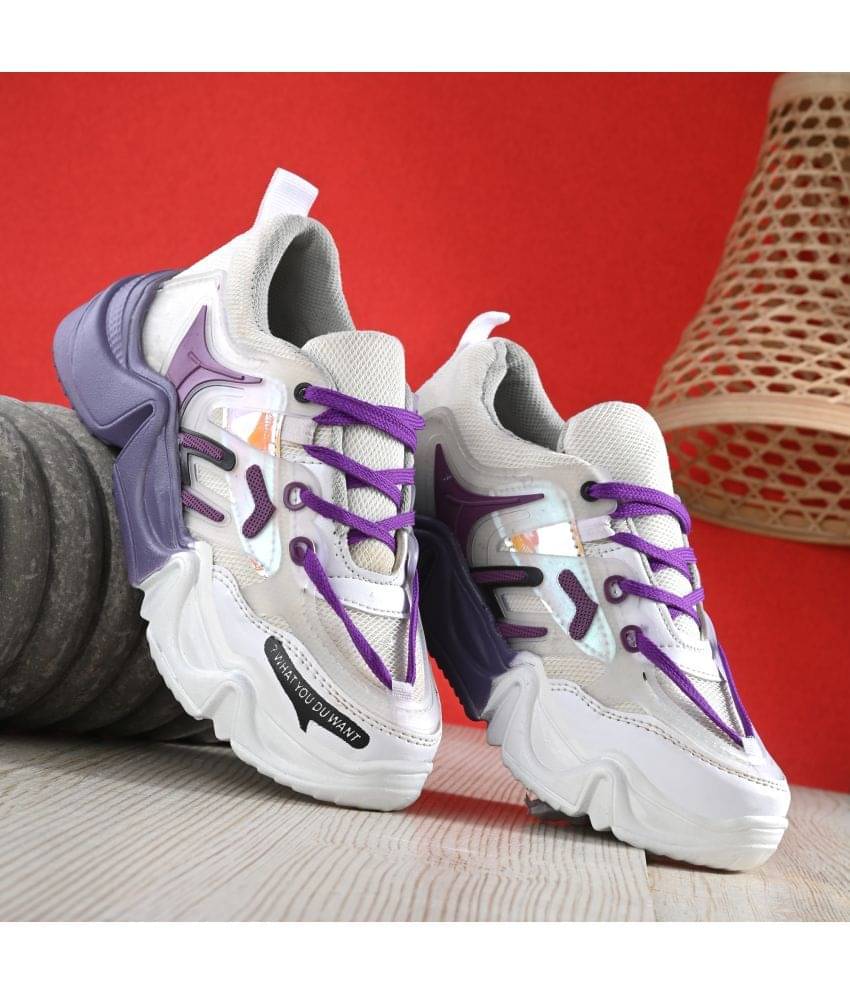     			Rising Wolf Purple Women's Sneakers