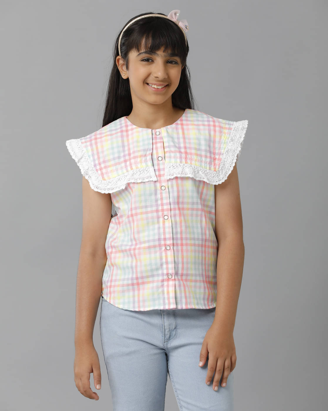 Under Fourteen Only Pack of 1 Girls Cotton Top ( Pink ) Under Fourteen Only Pack of 1 Girls Cotton Top ( Pink )