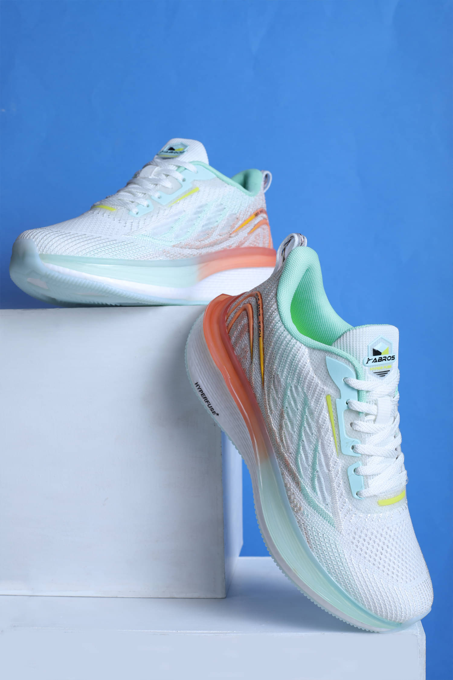 Campus OSLO PRO White Men's Sports Running Shoes