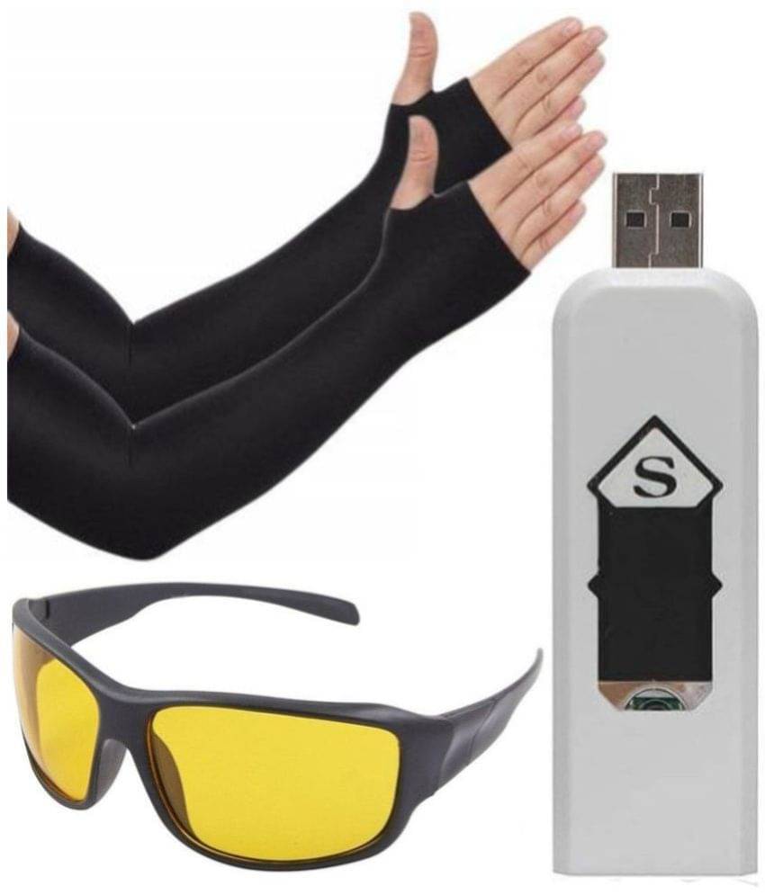 Bentag Black Solid Riding Sleeves ( Single Set ) Bentag Black Solid Riding Sleeves ( Single Set )