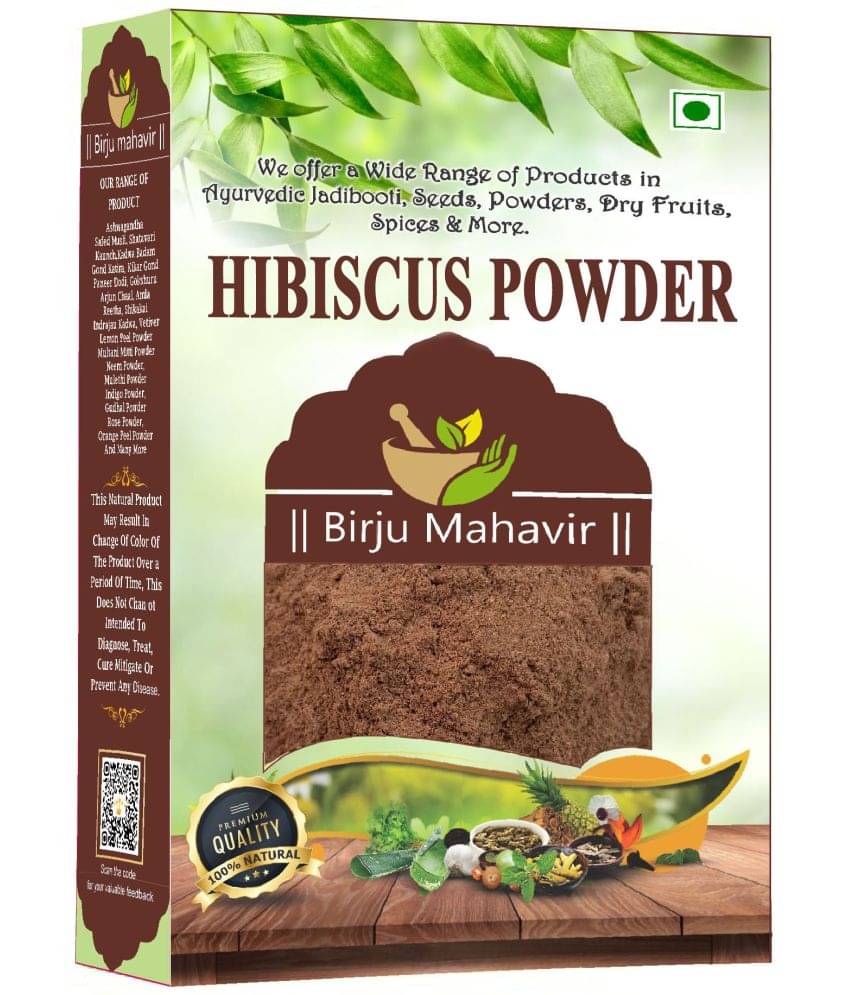 Brijbooti Hibiscus Flower Powder For Face Pack & Hair Mask - 100 Gm |Gudhal Ka Phool Powder     			Brijbooti Hibiscus Flower Powder For Face Pack & Hair Mask - 100 Gm |Gudhal Ka Phool Powder