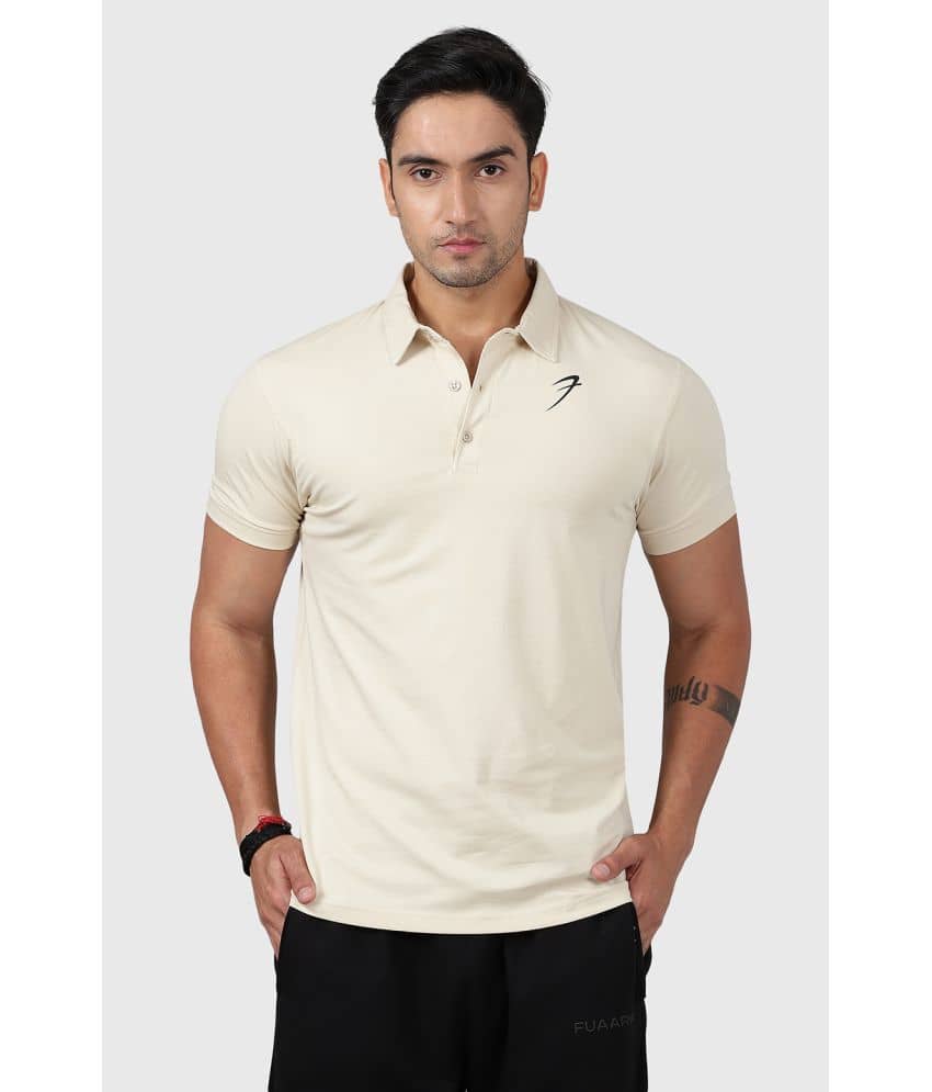 Fuaark Green Cotton Slim Fit Men's Sports Polo T-Shirt ( Pack of 1 )