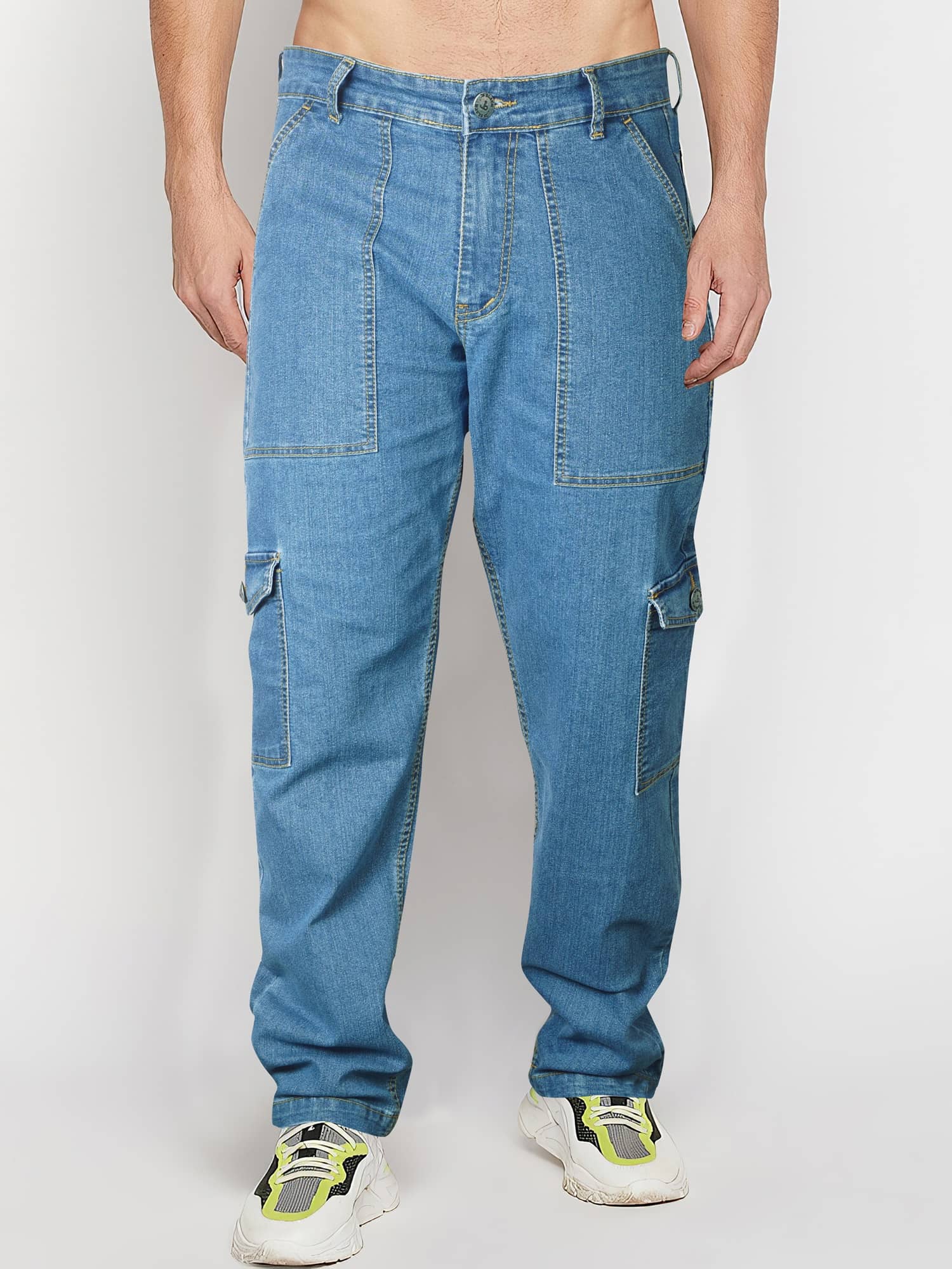 JB JUST BLACK Relaxed Basic Men's Jeans - Blue ( Pack of 1 ) - Jeans | Buy online on ZillyBuy