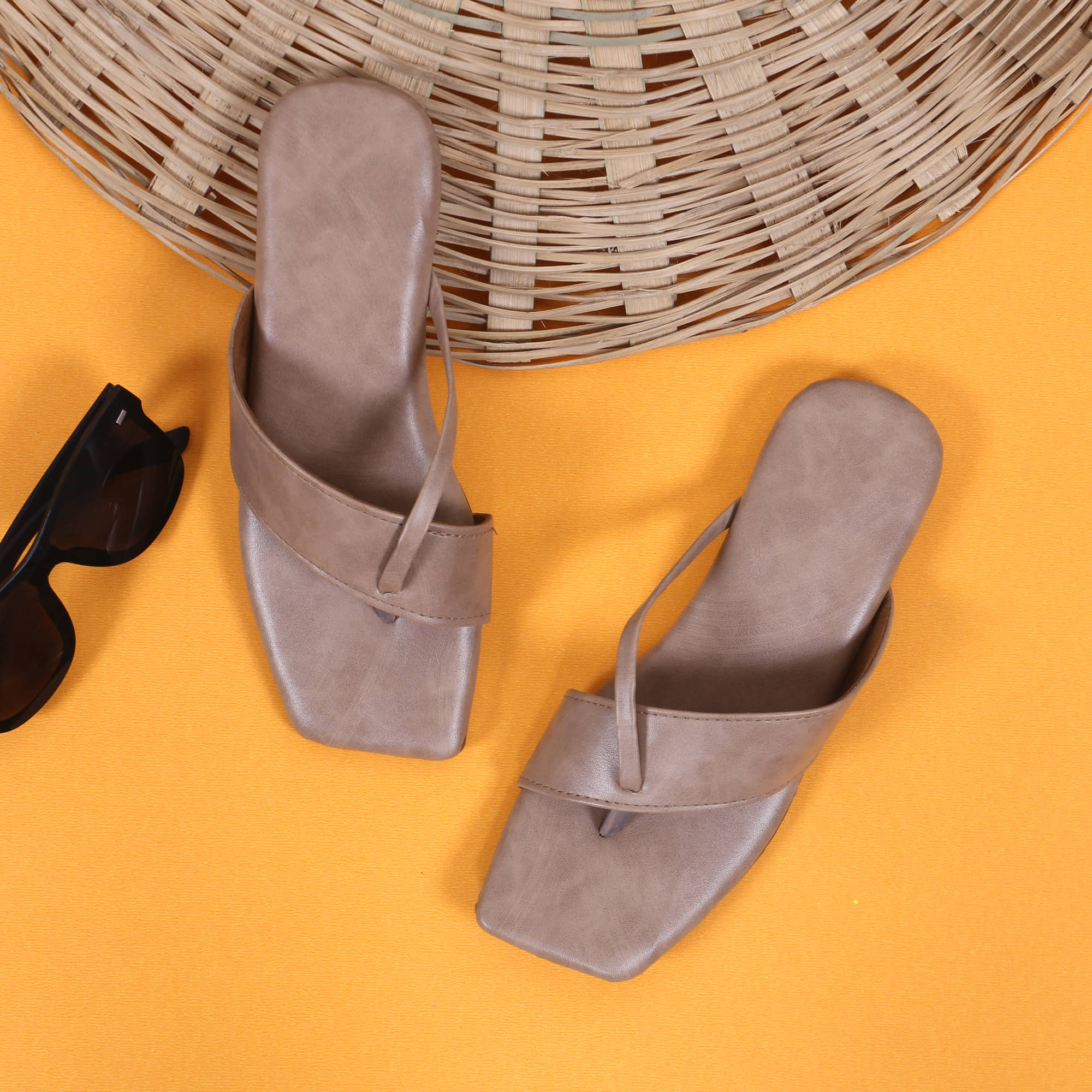 Paduki Khaki Women's Flats