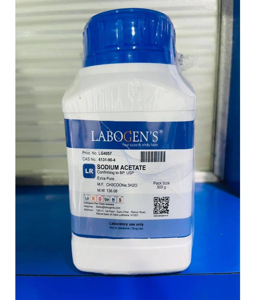 SODIUM ACETATE TRIHYDRATE 500-gm