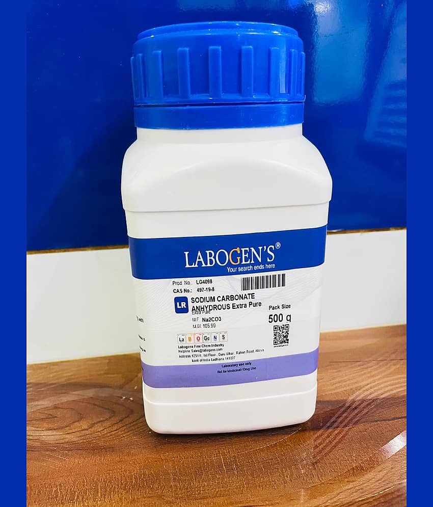 SODIUM CARBONATE (anhydrous) 500GM - Stationery | Buy online on ZillyBuy