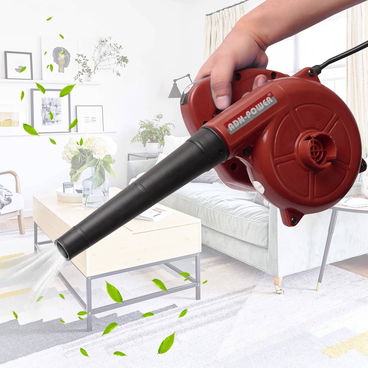     			Adn-power - RED 800W/18000RPM 800W Air Blower Without Variable Speed
