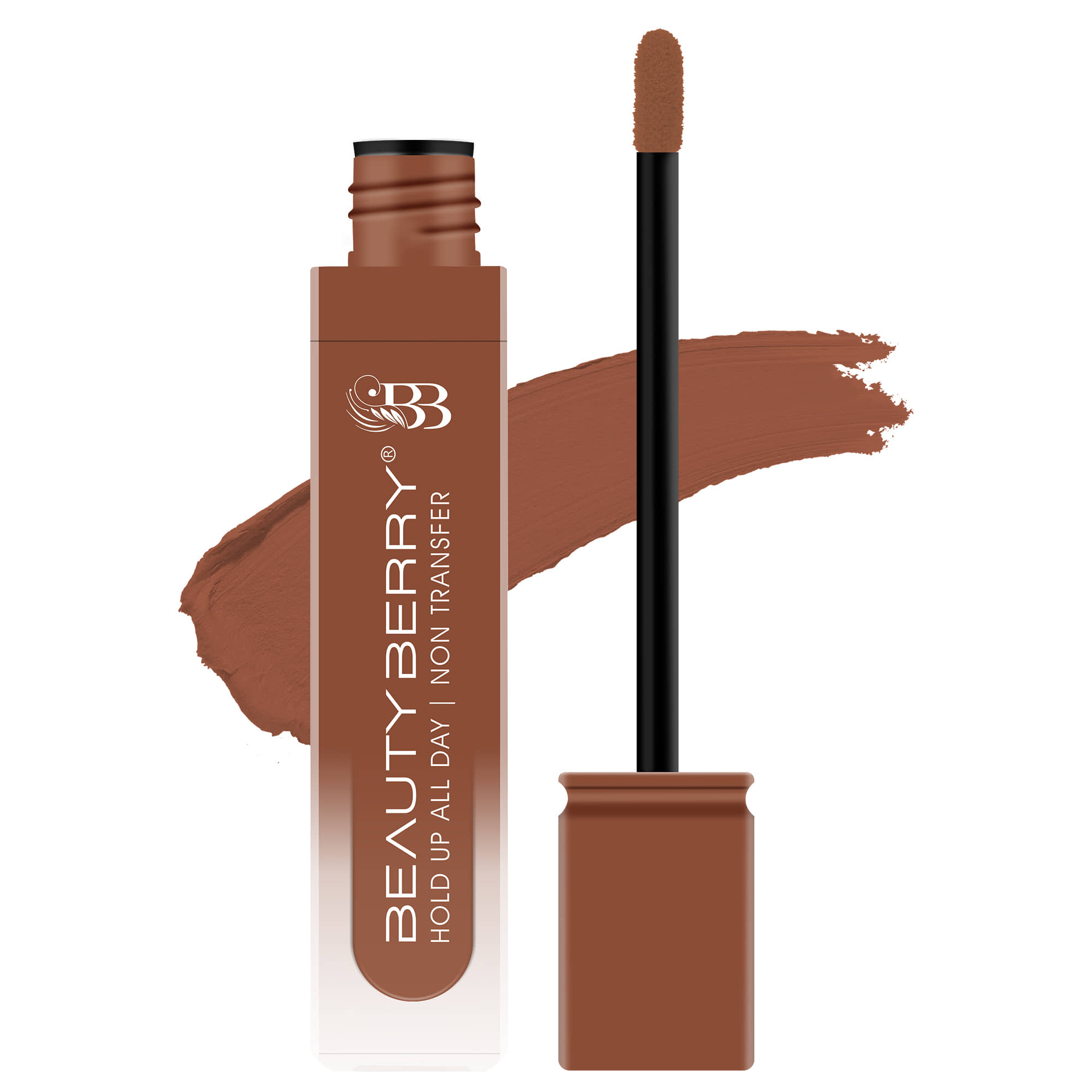 Beauty Berry Hold Up All Day Non Transfer Matte Liquid Lipstick 7.5g, Velvet Nude (Shade - 07)